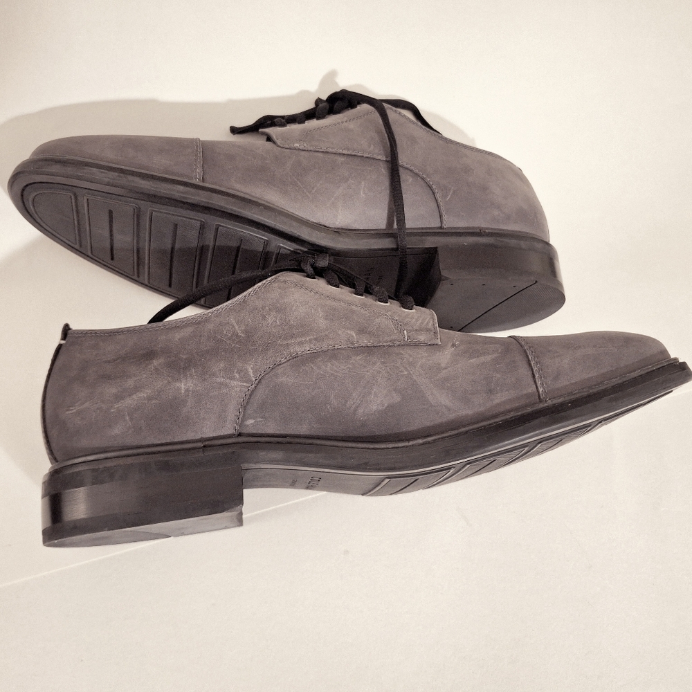 Cole Haan Watson Casual Cap Charcoal Lace-Up Oxfords - Picture 2 of 7